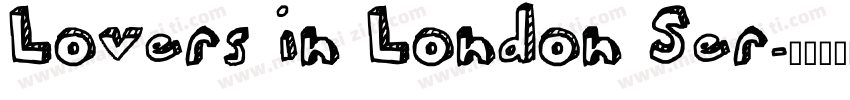 Lovers in London Ser字体转换